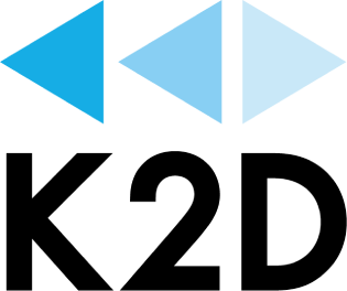 K2D logo
